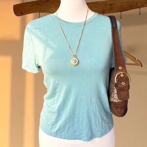 Aritzia Babaton Teal Women's Top